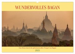 WUNDERVOLLES BAGAN (Wandkalender 2025 DIN A2 quer), CALVENDO Monatskalender - Calvendo;Brack, Roland