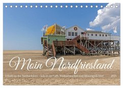 Moin Nordfriesland - Urlaub an der Nordseeküste (Tischkalender 2025 DIN A5 quer), CALVENDO Monatskalender - Calvendo;Braunleder, Gisela