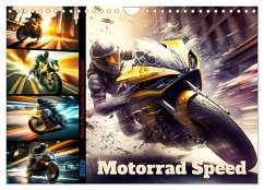 Motorrad Speed (Wandkalender 2025 DIN A4 quer), CALVENDO Monatskalender - Calvendo;Meutzner, Dirk