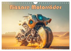 Bizzare Motorräder (Wandkalender 2025 DIN A4 quer), CALVENDO Monatskalender