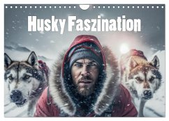 Husky Faszination (Wandkalender 2025 DIN A4 quer), CALVENDO Monatskalender