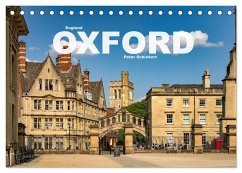 England - Oxford (Tischkalender 2025 DIN A5 quer), CALVENDO Monatskalender - Calvendo;Schickert, Peter