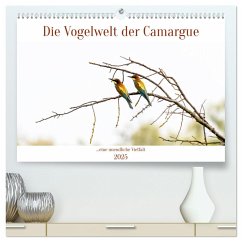 Die Vogelwelt der Camargue (hochwertiger Premium Wandkalender 2025 DIN A2 quer), Kunstdruck in Hochglanz - Calvendo;Dürr, Brigitte