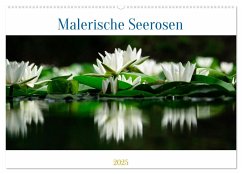 Malerische Seerosen (Wandkalender 2025 DIN A2 quer), CALVENDO Monatskalender - Calvendo;Jäger, Anette/Thomas