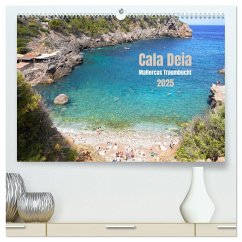 Cala Deia - Mallorcas Traumbucht (hochwertiger Premium Wandkalender 2025 DIN A2 quer), Kunstdruck in Hochglanz - Calvendo;Behner, Markus