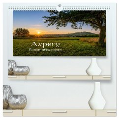 Asperg - Fotoimpressionen (hochwertiger Premium Wandkalender 2025 DIN A2 quer), Kunstdruck in Hochglanz