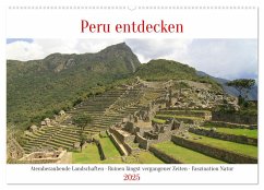 Peru entdecken (Wandkalender 2025 DIN A2 quer), CALVENDO Monatskalender - Calvendo;Berns, Nicolette