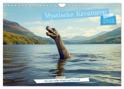Mystische Kreaturen - Ein Jahr voller Magie und Fantasie (Wandkalender 2025 DIN A4 quer), CALVENDO Monatskalender