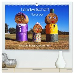 Landwirtschaft Natur pur Mecklenburg-Vorpommern (hochwertiger Premium Wandkalender 2025 DIN A2 quer), Kunstdruck in Hochglanz - Calvendo;Balzerek, Reinhard