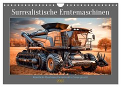 Surrealistische Erntemaschinen (Wandkalender 2025 DIN A4 quer), CALVENDO Monatskalender