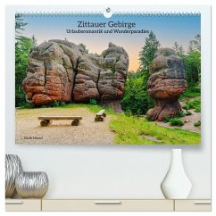 Zittauer Gebirge-Urlaubsromantik und Wanderparadies (hochwertiger Premium Wandkalender 2025 DIN A2 quer), Kunstdruck in Hochglanz - Calvendo;Männel, Ulrich