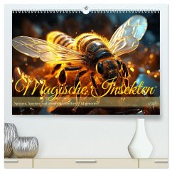 Magische Insekten (hochwertiger Premium Wandkalender 2025 DIN A2 quer), Kunstdruck in Hochglanz