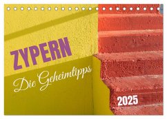 Zypern - Die Geheimtipps (Tischkalender 2025 DIN A5 quer), CALVENDO Monatskalender