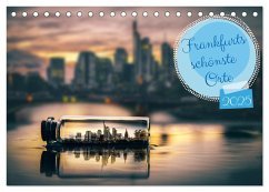 Frankfurts schönste Orte (Tischkalender 2025 DIN A5 quer), CALVENDO Monatskalender - Calvendo;Wehnert, Jan