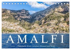 Amalfi - Traumhafte Küste zwischen Himmel und Meer (Tischkalender 2025 DIN A5 quer), CALVENDO Monatskalender - Calvendo;Meyer, Dieter