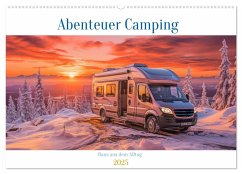 Abenteuer Camping (Wandkalender 2025 DIN A2 quer), CALVENDO Monatskalender - Calvendo;Gierok-Latniak, Steffen