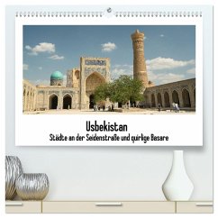 Usbekistan (hochwertiger Premium Wandkalender 2025 DIN A2 quer), Kunstdruck in Hochglanz