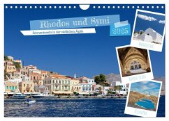 Rhodos und Symi (Wandkalender 2025 DIN A4 quer), CALVENDO Monatskalender