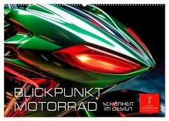 Blickpunkt Motorrad Schönheit im Design (Wandkalender 2025 DIN A2 quer), CALVENDO Monatskalender