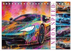 Neon Speed (Tischkalender 2025 DIN A5 quer), CALVENDO Monatskalender - Calvendo;Illgen, Cathrin