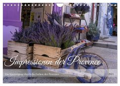 Impressionen der Provence (Wandkalender 2025 DIN A4 quer), CALVENDO Monatskalender