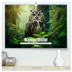 Waldgeflüster - ein kunstvoller Spaziergang durch unsere Wälder (hochwertiger Premium Wandkalender 2025 DIN A2 quer), Kunstdruck in Hochglanz - Calvendo;Vartzbed, Klaus