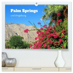 Palm Springs und Umgebung (hochwertiger Premium Wandkalender 2025 DIN A2 quer), Kunstdruck in Hochglanz - Calvendo;Gillner, Martin