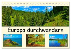 Europa durchwandern (Tischkalender 2025 DIN A5 quer), CALVENDO Monatskalender - Calvendo;Plastron Pictures, Lost