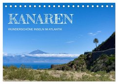 Kanaren - wunderschöne Inseln im Atlantik (Tischkalender 2025 DIN A5 quer), CALVENDO Monatskalender
