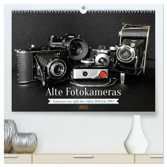 Alte Fotokameras - Kameras von Agfa der Jahre 1928 bis 1980 (hochwertiger Premium Wandkalender 2025 DIN A2 quer), Kunstdruck in Hochglanz - Calvendo;Glineur, Jean-Louis