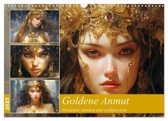 Goldene Anmut. Verträumt, sinnlich und verführerisch (Wandkalender 2025 DIN A3 quer), CALVENDO Monatskalender