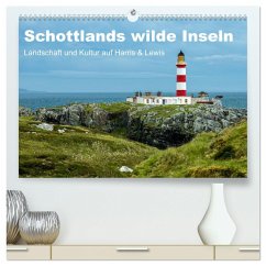 Schottlands wilde Inseln (hochwertiger Premium Wandkalender 2025 DIN A2 quer), Kunstdruck in Hochglanz - Calvendo;Uppena, Leon