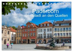 PADERBORN - Stadt an den Quellen (Tischkalender 2025 DIN A5 quer), CALVENDO Monatskalender