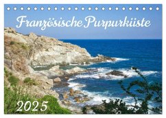 Französische Purpurküste (Tischkalender 2025 DIN A5 quer), CALVENDO Monatskalender - Calvendo;Hartwig, Rolf
