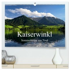 Kaiserwinkl - Sommerbilder aus Tirol (hochwertiger Premium Wandkalender 2025 DIN A2 quer), Kunstdruck in Hochglanz