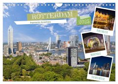 ROTTERDAM Imposante Ansichten (Wandkalender 2025 DIN A4 quer), CALVENDO Monatskalender