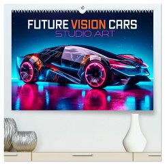 Future Vision Cars-Studio Art (hochwertiger Premium Wandkalender 2025 DIN A2 quer), Kunstdruck in Hochglanz