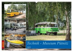 Technik-Museum Pütnitz (Wandkalender 2025 DIN A2 quer), CALVENDO Monatskalender