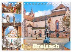 Breisach - Stadt am Rhein mit Charme (Tischkalender 2025 DIN A5 quer), CALVENDO Monatskalender