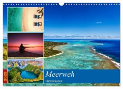 MEERweh Impressionen (Wandkalender 2025 DIN A3 quer), CALVENDO Monatskalender