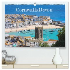 Cornwall & Devon 2025 (hochwertiger Premium Wandkalender 2025 DIN A2 quer), Kunstdruck in Hochglanz