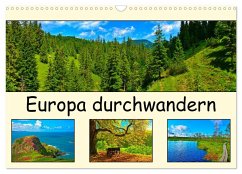 Europa durchwandern (Wandkalender 2025 DIN A3 quer), CALVENDO Monatskalender - Calvendo;Plastron Pictures, Lost