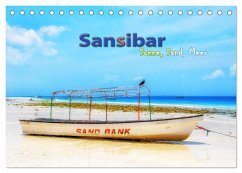 Sansibar - Sonne, Sand, Meer (Tischkalender 2025 DIN A5 quer), CALVENDO Monatskalender - Calvendo;Schwarze, Nina