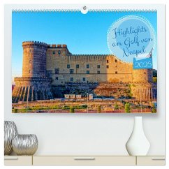 Highlights am Golf von Neapel (hochwertiger Premium Wandkalender 2025 DIN A2 quer), Kunstdruck in Hochglanz