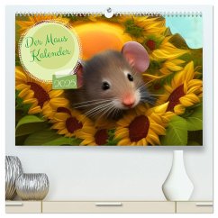 Der Maus Kalender (hochwertiger Premium Wandkalender 2025 DIN A2 quer), Kunstdruck in Hochglanz - Calvendo;Paul - Babetts Bildergalerie, Babett