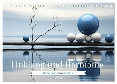 Einklang und Harmonie (Tischkalender 2025 DIN A5 quer), CALVENDO Monatskalender