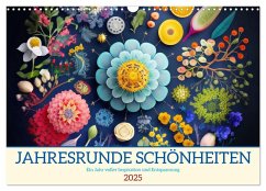 Jahresrunde Schönheiten (Wandkalender 2025 DIN A3 quer), CALVENDO Monatskalender