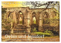 Oybin und Jonsdorf-Urlaubsromantik und Wanderparadies im Zittauer Gebirge (Tischkalender 2025 DIN A5 quer), CALVENDO Monatskalender