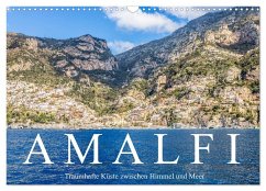 Amalfi - Traumhafte Küste zwischen Himmel und Meer (Wandkalender 2025 DIN A3 quer), CALVENDO Monatskalender