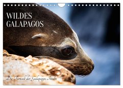 Wildes Galapagos - Die Tiere der Galapagos Inseln (Wandkalender 2025 DIN A4 quer), CALVENDO Monatskalender - Calvendo;X Tagen um die Welt, In
